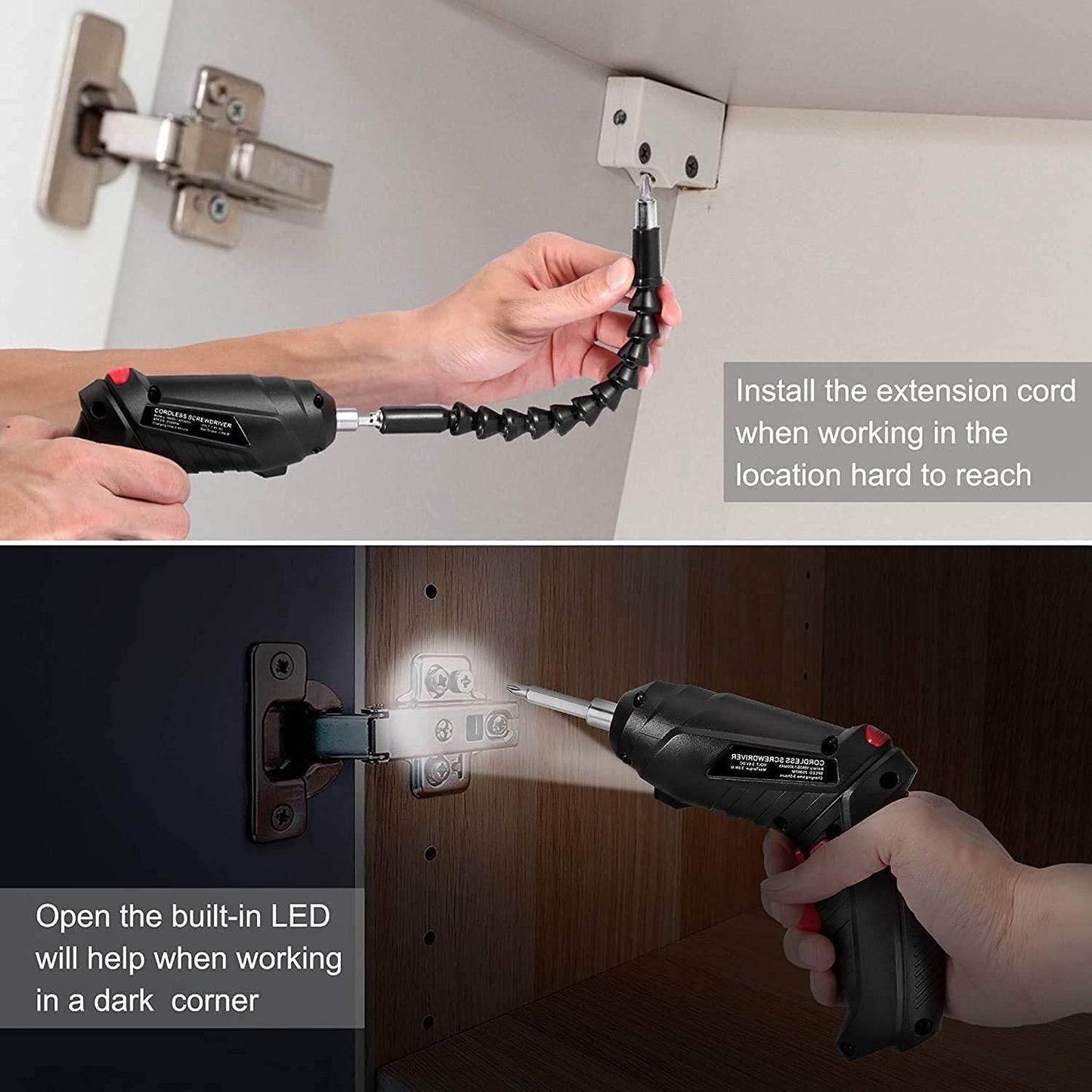 Homence™-Metal Electric Screwdriver