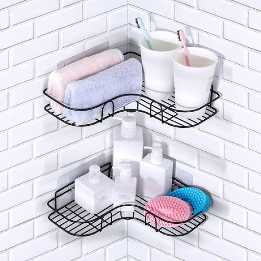 Homence™-Metal Bathroom Corner Rack