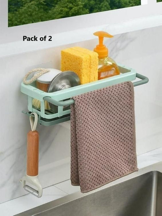Homence™-Retractable Sponge Storage Hanging Rack