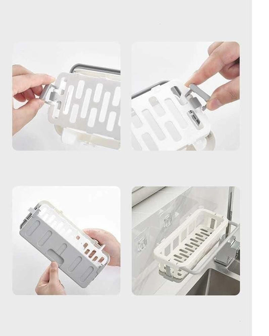 Homence™-Retractable Sponge Storage Hanging Rack