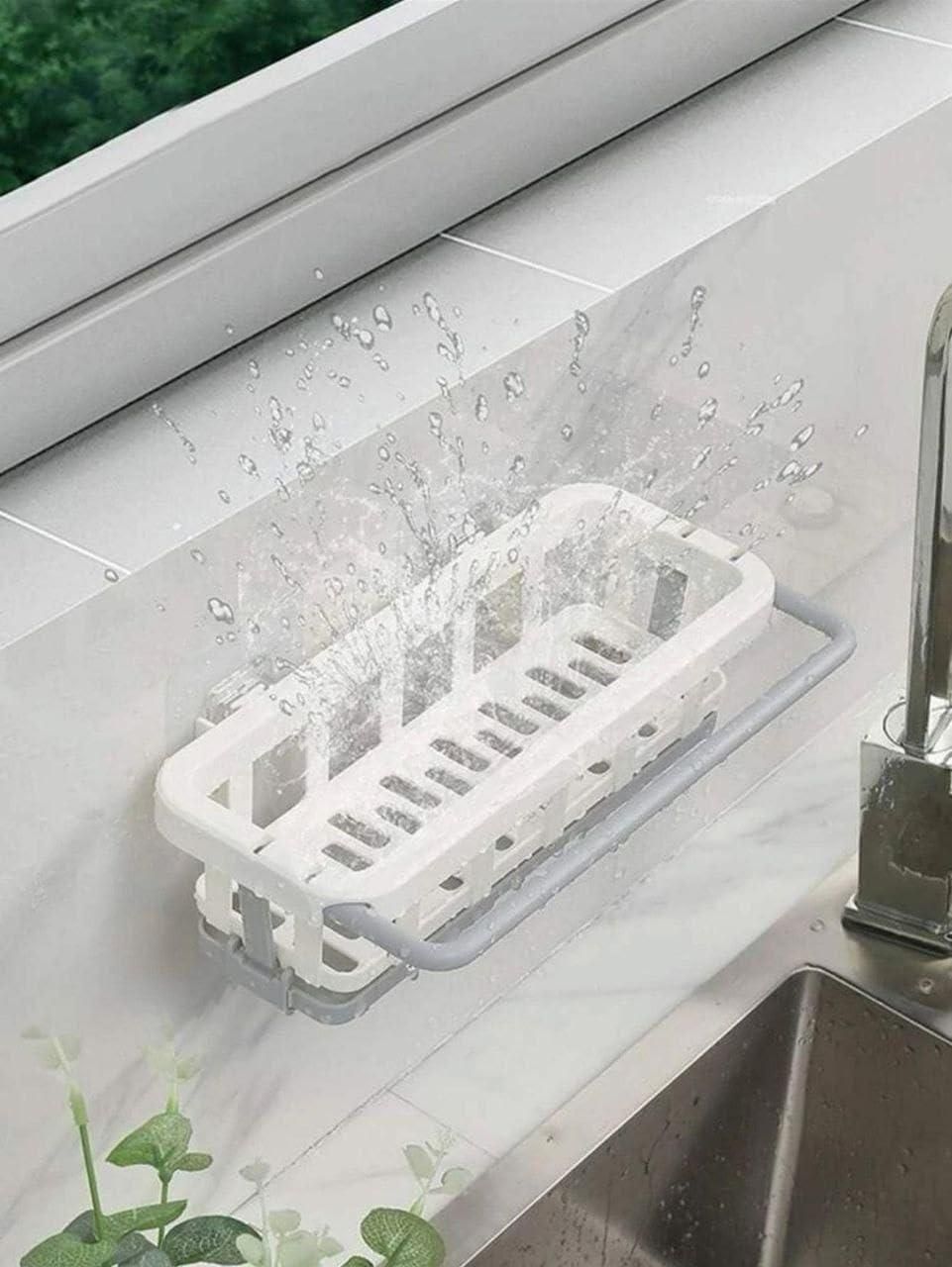 Homence™-Retractable Sponge Storage Hanging Rack