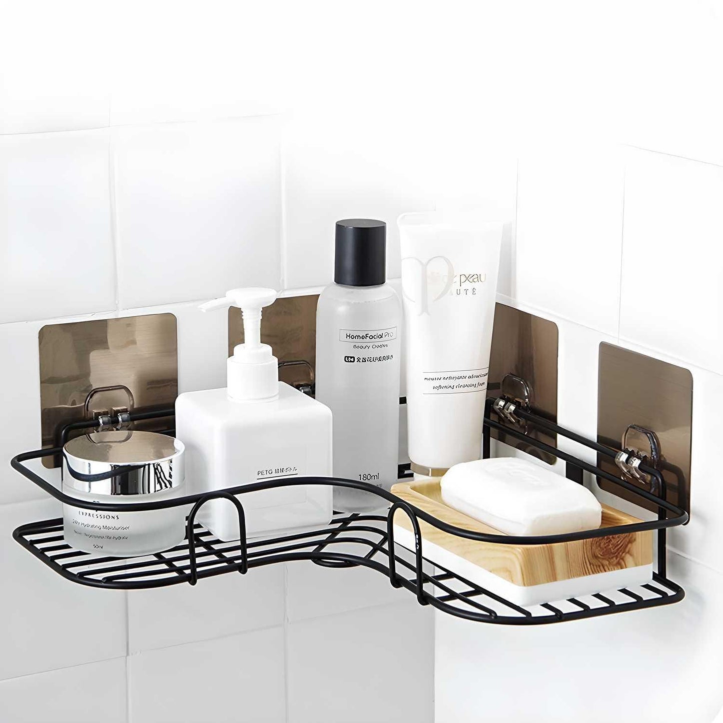 Homence™-Metal Bathroom Corner Rack