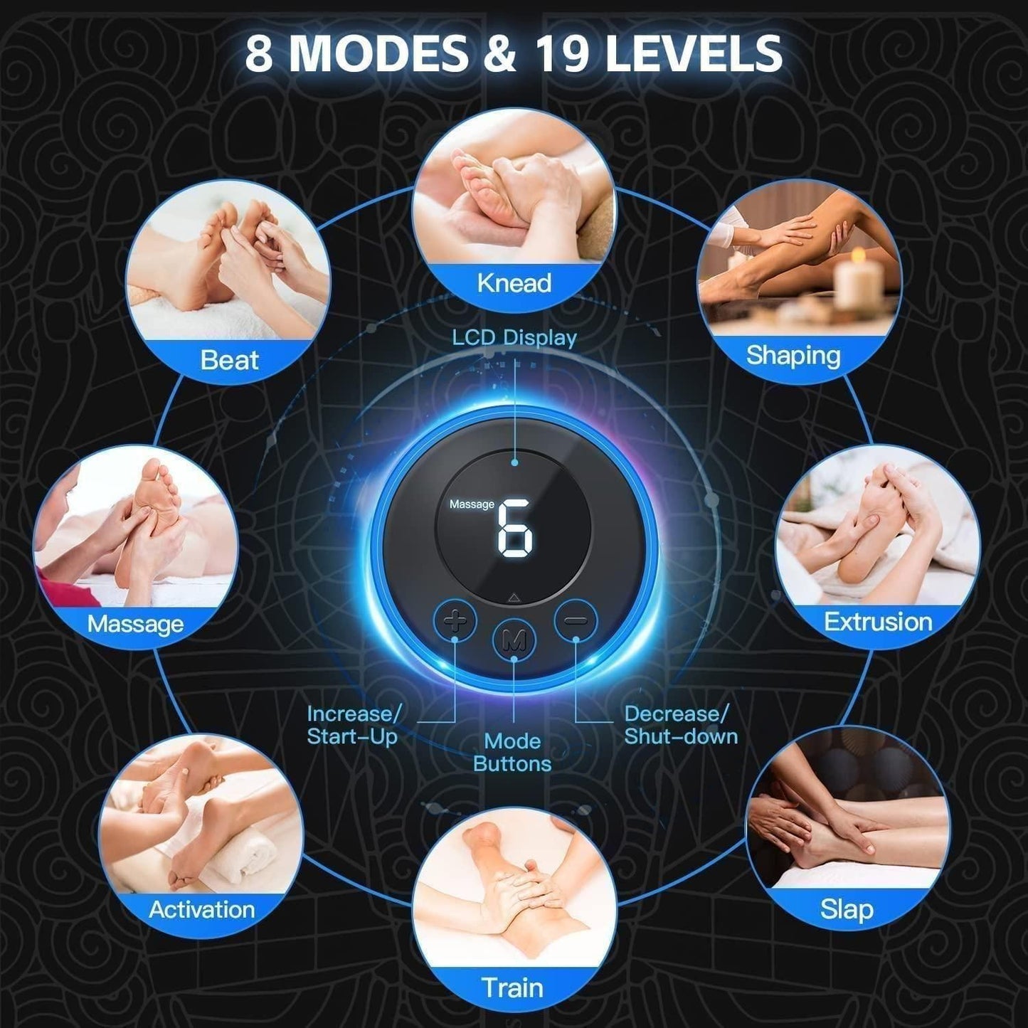 Homence™-Vibrating Foot Massager Pad