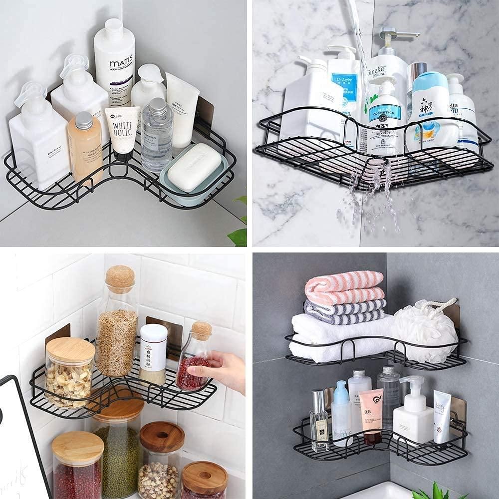 Homence™-Metal Bathroom Corner Rack