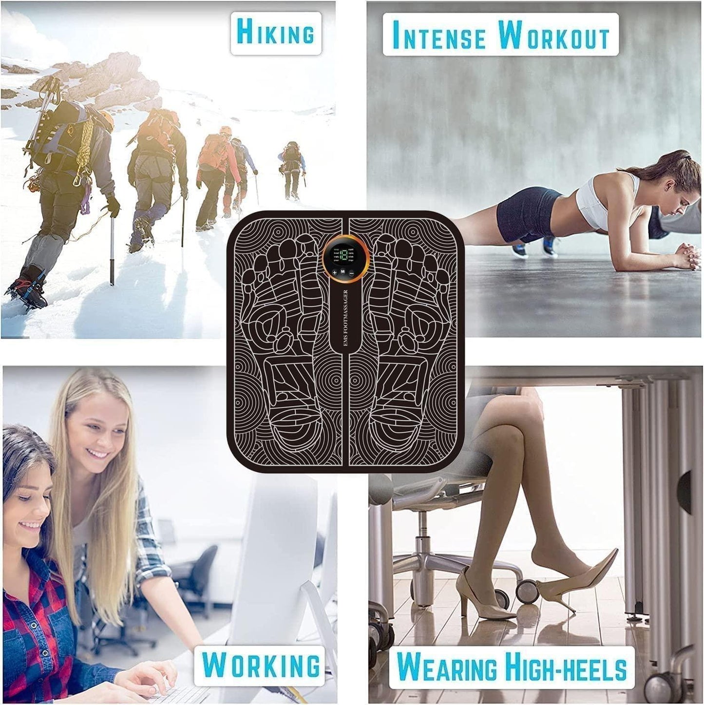 Homence™-Vibrating Foot Massager Pad