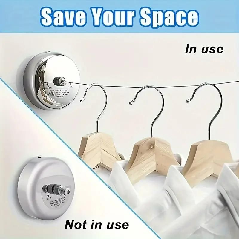 Homence™-Stainless Steel Retractable Clothes line