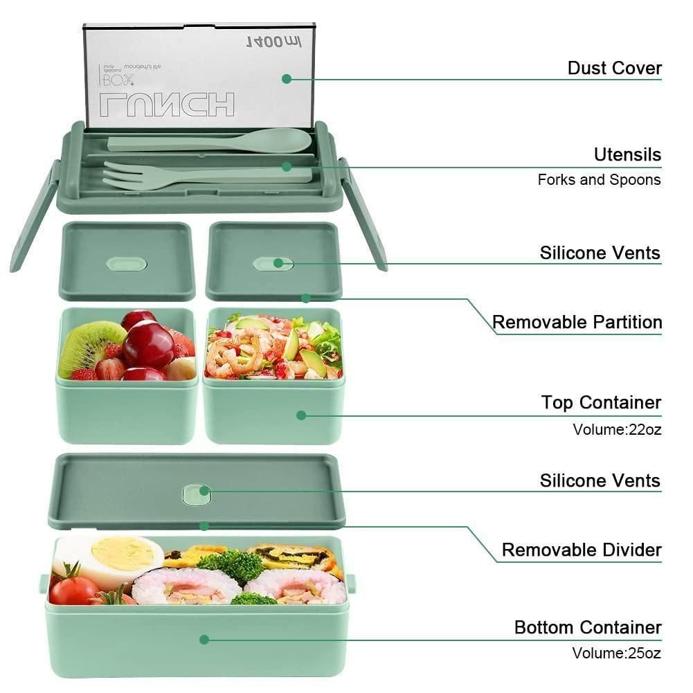 Homence™- Compartment Lunch Box